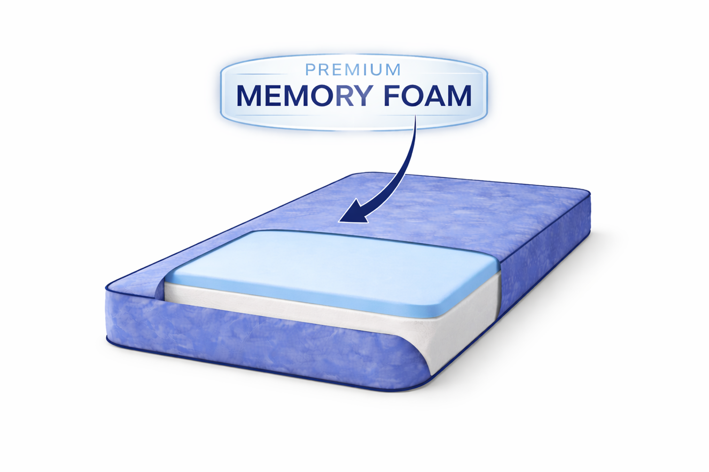 DRYNOX™ EasyClean Memory Foam Waterproof Mattress